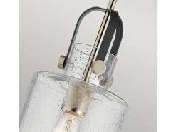 Best Elstead Kichler Kitner Kupol taklampa polerad nickel Gris