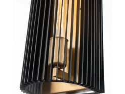 Elstead Kichler Linara Vägglampa Svart & Naturmässing Negro Clearance