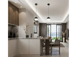 Elstead Kichler Moonlit Integrerad LED sfärisk taklampa mattsvart, 3000K Negro Outlet