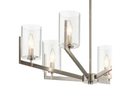 New Elstead Kichler Nye Taklampa med flera armar Classic Tenn Gris