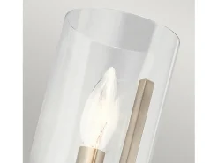 Discount Elstead Kichler Nye Vägglampa Klassisk Tenn Gris