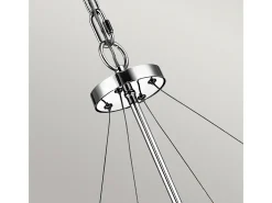 Elstead Kichler Piper Taklampa polerad krom Gris