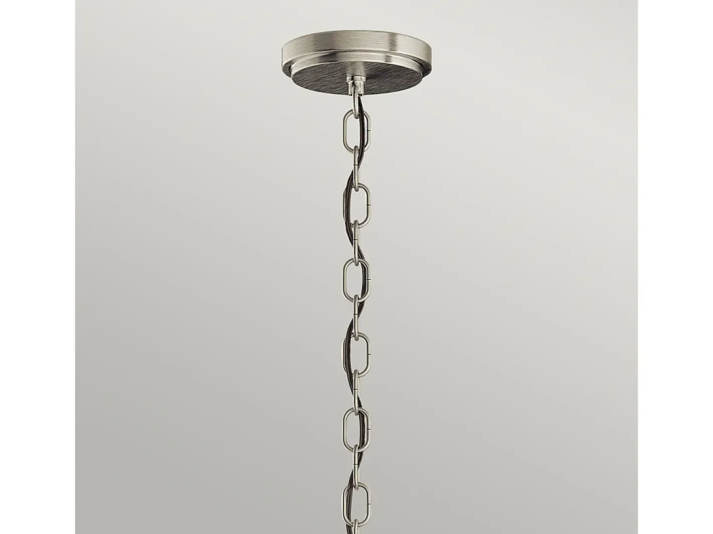 Elstead Kichler Roux Cylindrisk taklampa Borstad nickel Gris Outlet