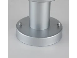 Elstead Klampenborg Outdoor Piedestal Light Silver, IP44 Plateado Clearance