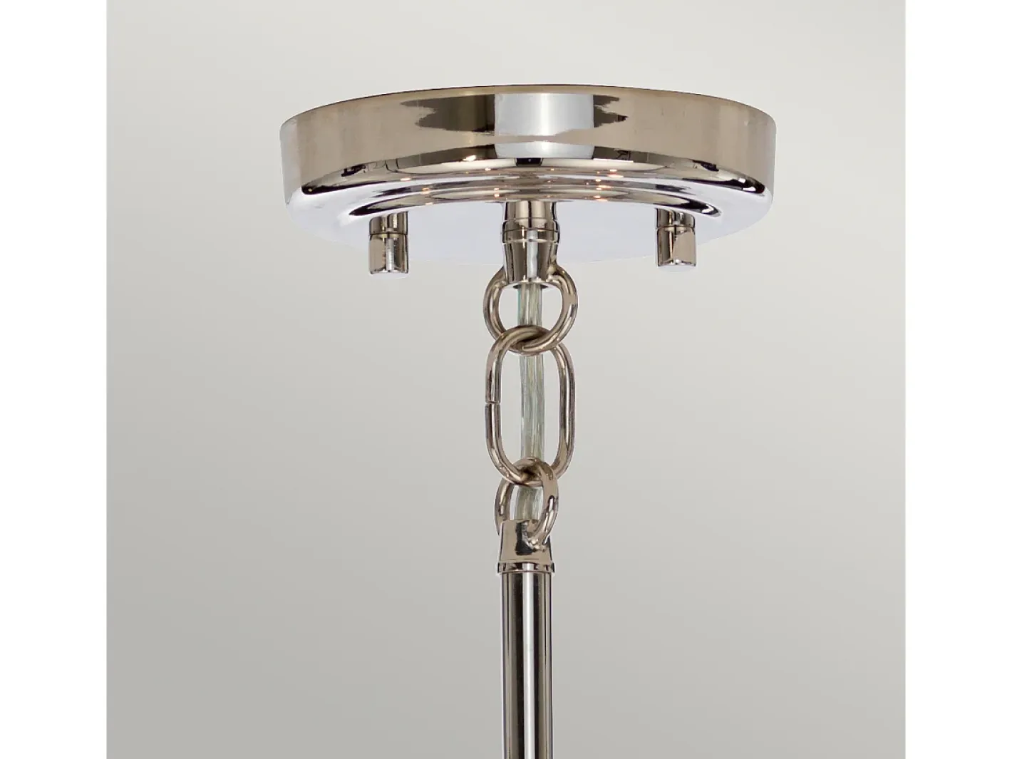 Elstead Kula 9 ljus ljuskrona, polerat nickel, E14 Gris Sale