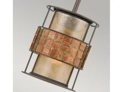 Elstead Laguna 1 Light Ceiling Mini Pendel Renaissance Copper, E27 Cobrizo Online