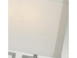 Elstead Lanza 2 ljus inomhusvägglampa nickel, E14 Gris Outlet