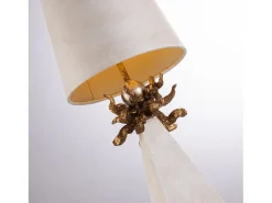 Lámpara De Mesa-Elstead Leda 1 ljus Bordslampa Cream, E27 Beige