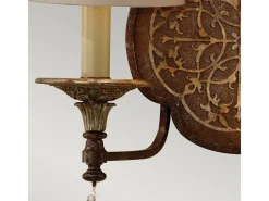 Aplique Para Pared-Elstead Marcella 2 ljus inomhusljus vägglampa brittisk brons, E14 Bronce