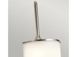 Elstead Mona 2 ljus badrumsvägglampa Tenn IP44, G9 Gris Outlet