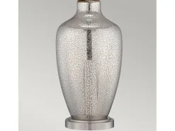 Elstead Nicolls 1 ljus Bordslampa Mercury Glass, E27 Transparente New
