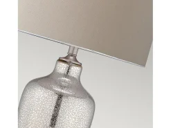 Elstead Nicolls 1 ljus Bordslampa Mercury Glass, E27 Transparente New