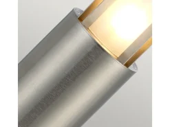 Elstead Paignton Utomhussockelljus rostfritt stål (silver), IP55 Gris Clearance
