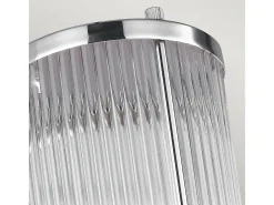 Elstead Paulson 1 ljus inomhusvägglampa krom IP44, G9 Gris Sale