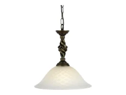 Clearance Elstead Pembroke 1 ljushänge, svart, guld, E27 Dorado
