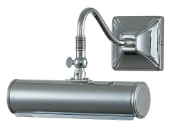 Online Elstead Picture Light 1 Ljus liten bild Vägglampa polerad krom, E14 Gris