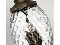 Online Elstead Plantation 4 Lätt takhänge Pearl Bronze, E14 Bronce