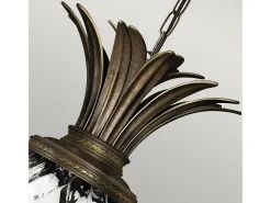 Online Elstead Plantation 4 Lätt takhänge Pearl Bronze, E14 Bronce