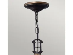 New Elstead Plymouth 4 Lätt takhänge Olde Bronze, E14 Bronce
