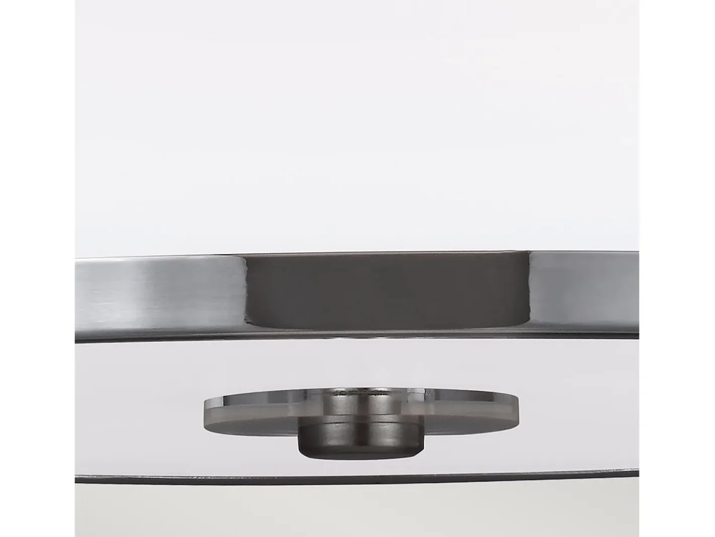 Elstead Prospect Park 2 Ljus Semi Flush Taklampa Krom, Satin Nickel, E27 Gris Discount
