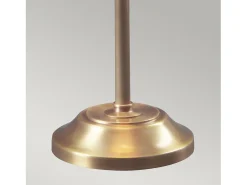 Hot Elstead Provence 1 ljus bordslampa antik mässing, E14 Camel