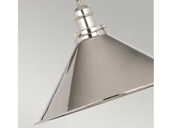 Discount Elstead Provence 1 ljuskupol takhänge polerad nickel, E27 Gris