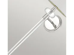 New Elstead Quoizel Barbour Vägglampa med skärm polerad nickel Gris