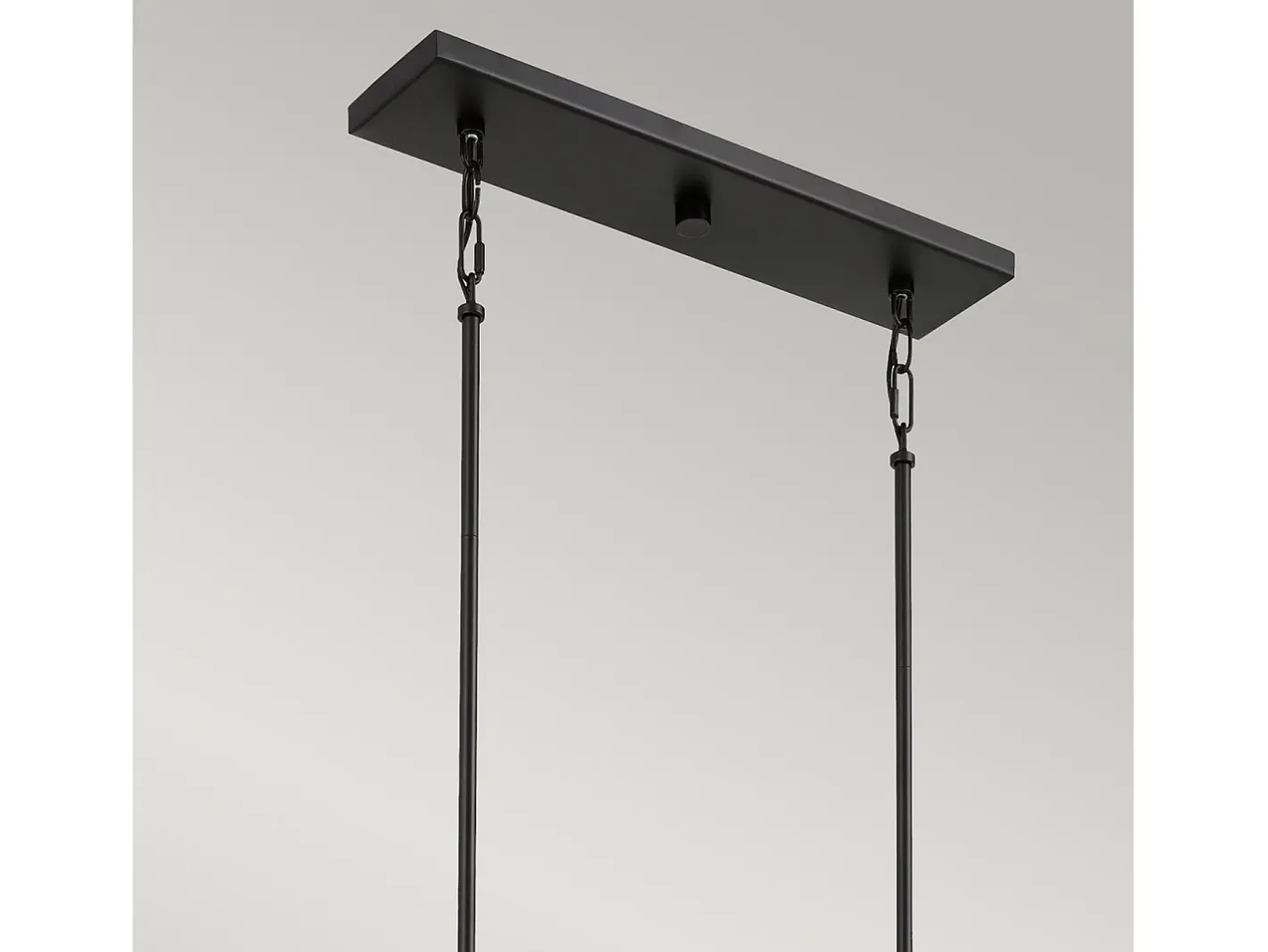 Best Elstead Quoizel Bismarck Bar Pendel Taklampa Jordsvart Negro