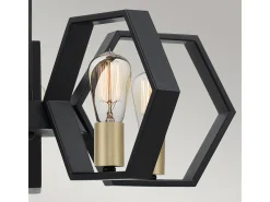 Discount Elstead Quoizel Bismarck Taklampa Earth Black Negro