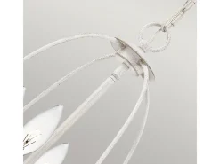 Best Elstead Quoizel Bradbury Multi Arm Ljuskrona Antik Vit Blanco