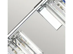 Elstead Quoizel Divine Vägglampa polerad krom, IP44 Gris Best