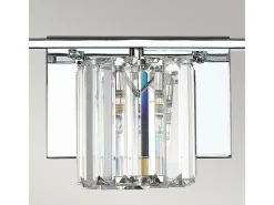 Elstead Quoizel Divine Vägglampa polerad krom, IP44 Gris Best