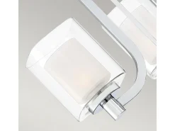 Sale Elstead Quoizel Kolt Vägglampa polerad krom, IP44 Gris