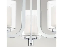 Sale Elstead Quoizel Kolt Vägglampa polerad krom, IP44 Gris