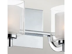 Elstead Quoizel Kolt Vägglampa polerad krom, IP44 Gris Discount