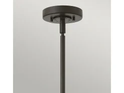 Outlet Elstead Rigby 1 ljuskupol takhänge Buckeye brons, E27 Bronce