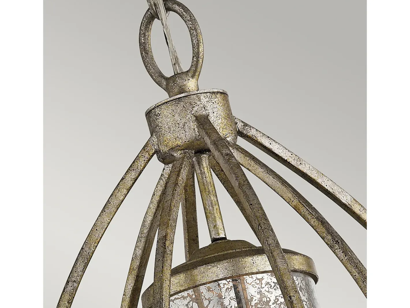 Sale Elstead Rosalie 1 taklampa i guld, E27 Dorado