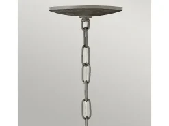 Lámpara Suspendida-Elstead Spyre 6 ljus ljuskrona bronsfinish, E14 Bronce
