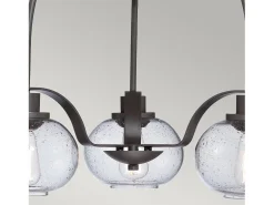Elstead Trilogy Multi Arm Chandelier 3 Light Old Bronze Finish, E27 Bronce Online
