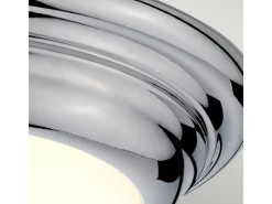 Online Elstead Welland 1 Ljus Mini LED Flush Light - Polerad krom Gris