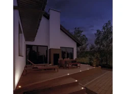 Best Empotrable de suelo RAIN estilo moderno y versátil -D. ø5 cm - cuadrado - G9 1,7W - 170lm y 3K - resina - ip67 - gris Gris claro