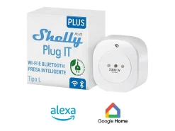 Clearance Enchufe inteligente Shelly Plus con wifi, color Blanco