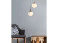 Maytoni Erich Globe Lámpara Colgante de Techo Latón, 1 Luz, E14 Camel Hot