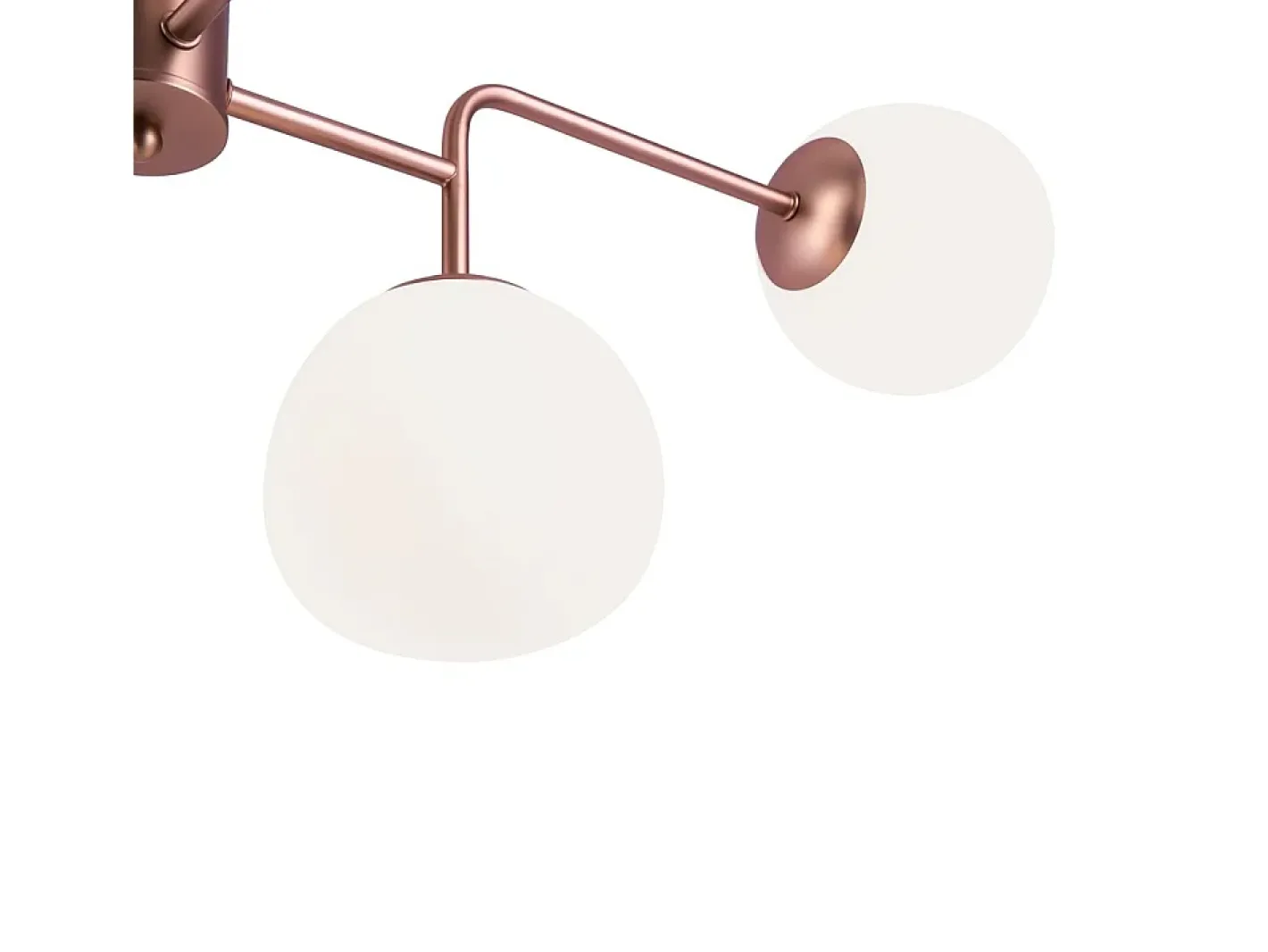 Maytoni Lámpara Suspendida-Erich Lámpara de Techo Globe Latón, 8 Luces, E14 Camel