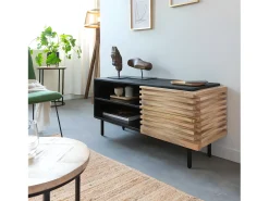 Made In Meubles Escultura de madera y metal Léonie de - Gris Sale