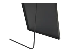 Espejo-Espejo arqueado de cuerpo entero, 162 x 53 cm, de pared, para salón, color Negro