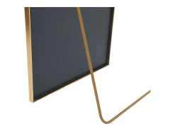 Sale Espejo arqueado de cuerpo entero, 162 x 53 cm, de pared, para salón, Dorado