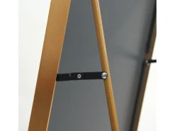 Espejo arqueado de cuerpo entero - 53 x 162 cm Espejo de pie arqueado grande de cuerpo entero - Espejo de tocador para sala de estar, Dorado Hot