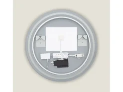 Ledkia Espejo Baño con Luz LED Ø60 cm Stiniva Seleccionable (Cálido-Neutro-Frío) Plateado