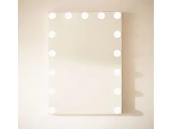 Sale Ledkia Espejo Baño con Luz LED 70x50 cm Essauira Seleccionable (Cálido-Neutro-Frío) Plateado